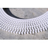 GRIGLIA SCACCO FLESSIBILE BIANCO/BIANCO