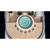 POOL GRILL TEAK STRAIGHT FLEXIBLE