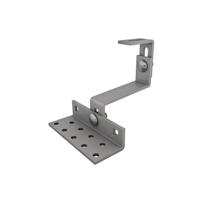 STAFFA MODELLO G INOX PER TETTI CON COPPI