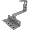 STAFFA MODELLO G INOX PER TETTI CON COPPI