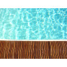 GRIGLIA LEGNO TEAK ONDA RIGIDA
