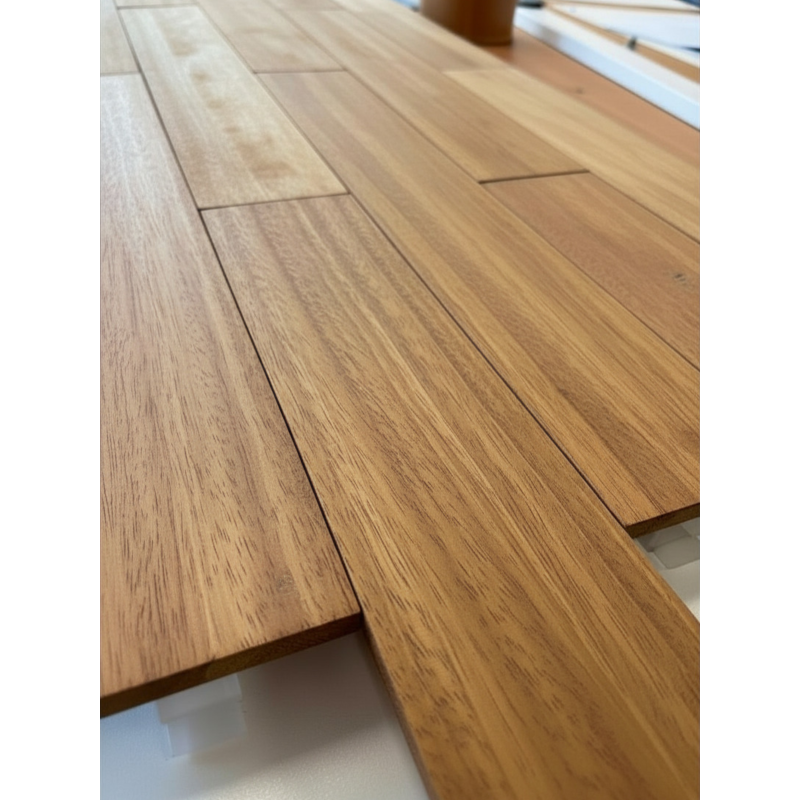 1MQ PAVIMENTAZIONE PLASTICA + TEAK LISTELLO 499*87