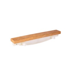 GRIGLIA LEGNO TEAK DRITTA RINFORZATA