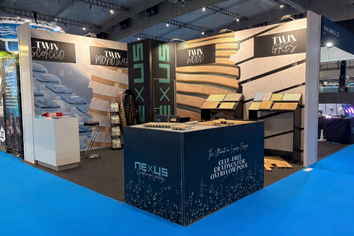 Nexus a Fiera Piscine Barcellona presenta novità e qualità